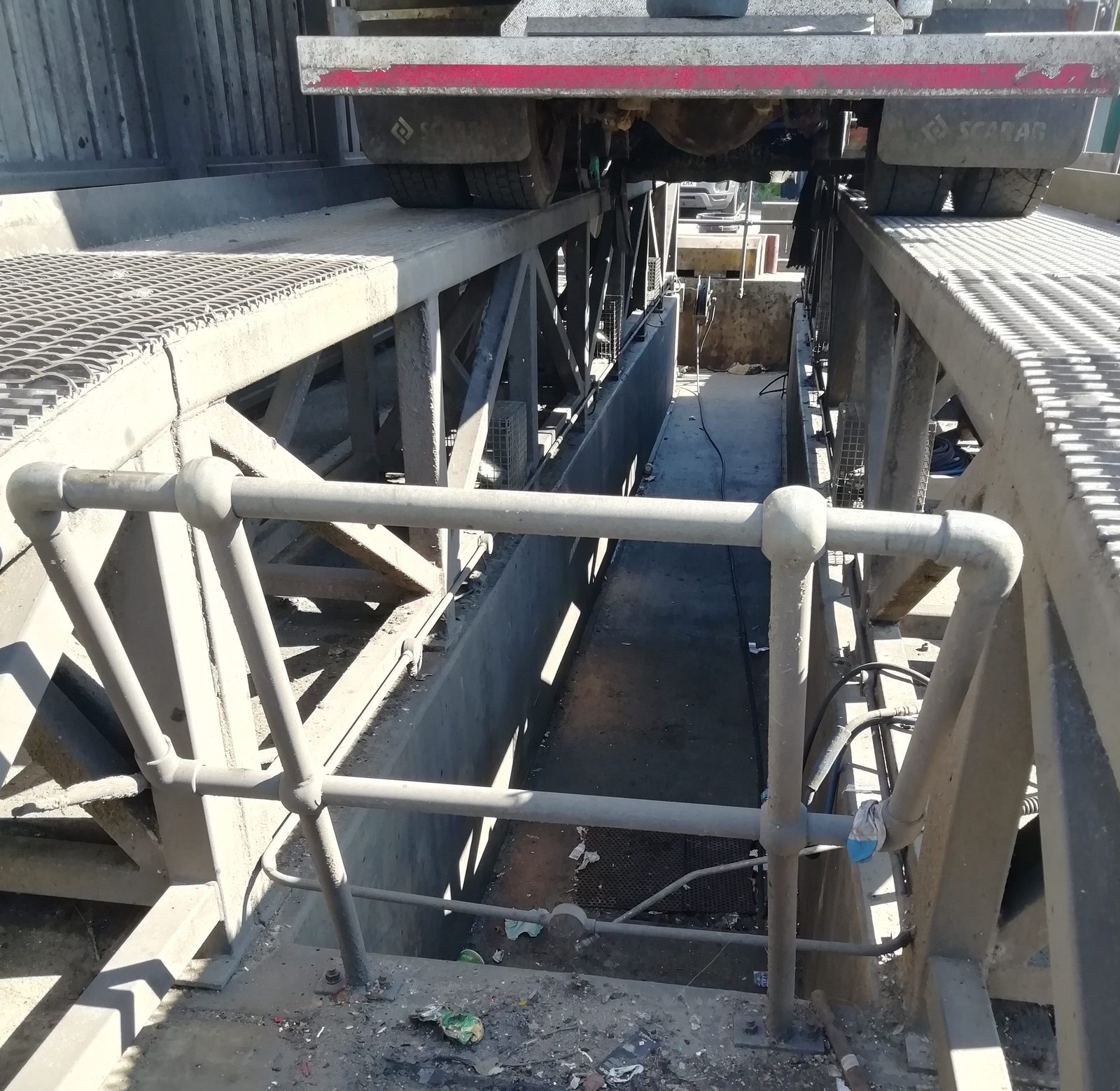 Re-securing Barrier, Wembley, Middlesex