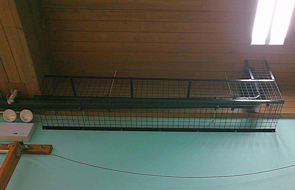 Protective Cage For Pipework, Davenant Foundation School