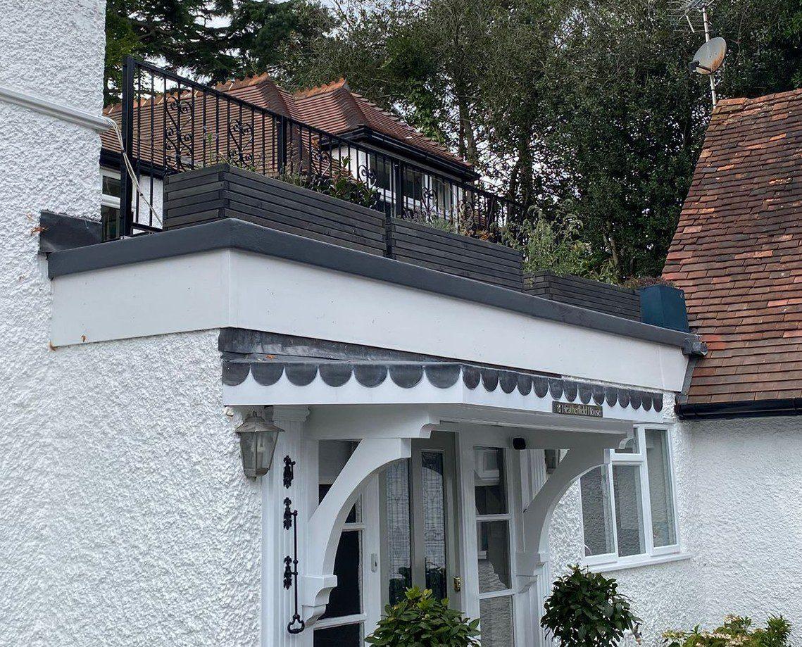 Bespoke Roof Balustrade, Weybridge