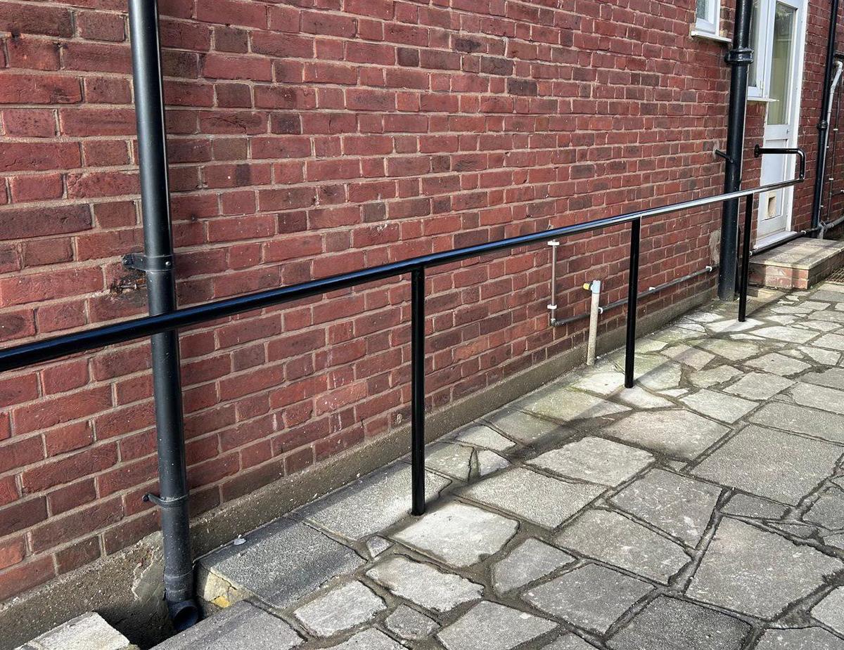 New Entrance Handrail, Southgate