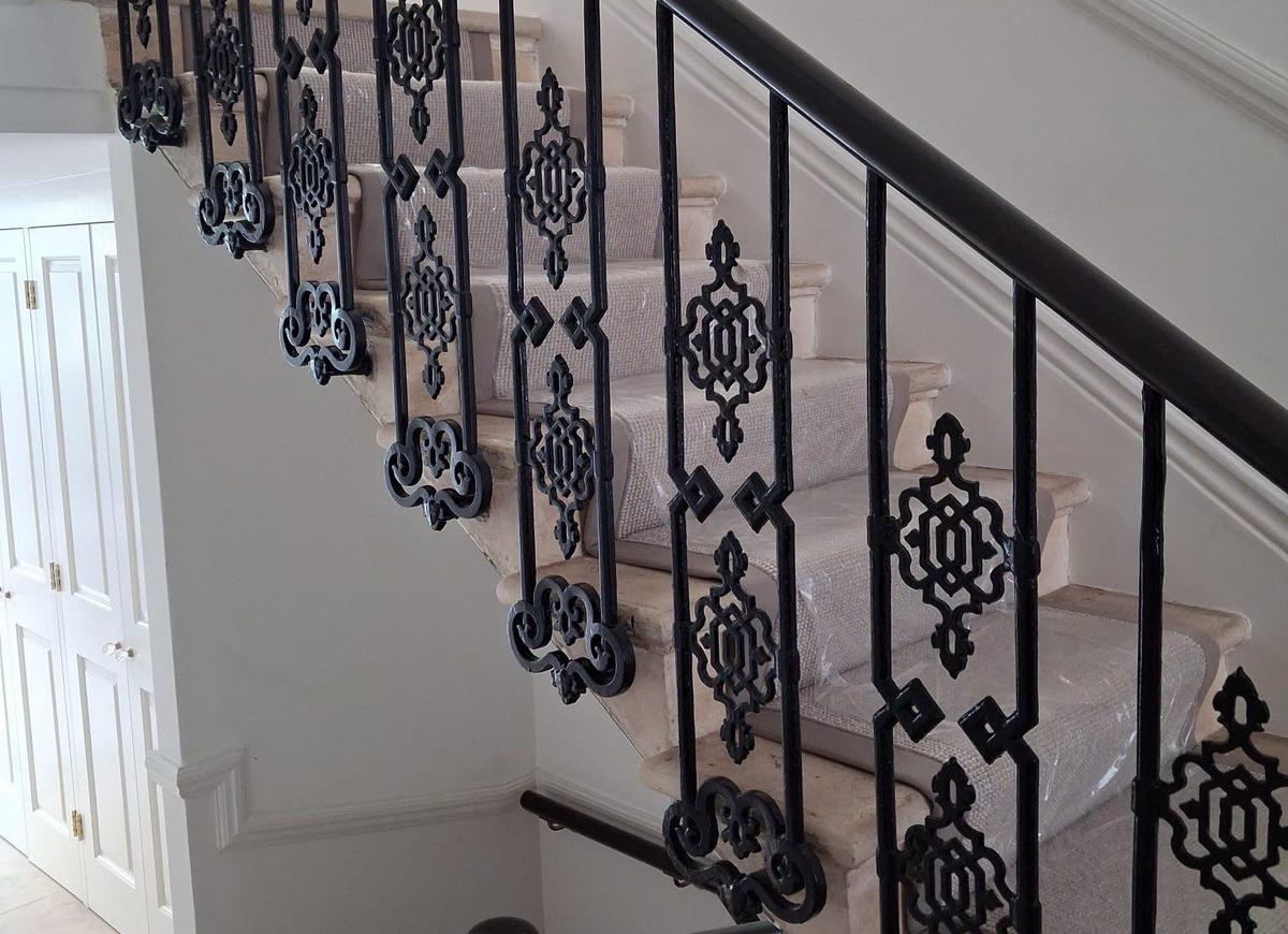 Replacement of Cast Iron Balustrade Panels, South Kensington, London SW7