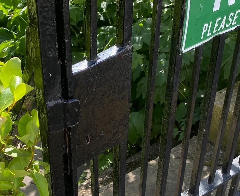 Repair of 2 Gates, Markham Square
