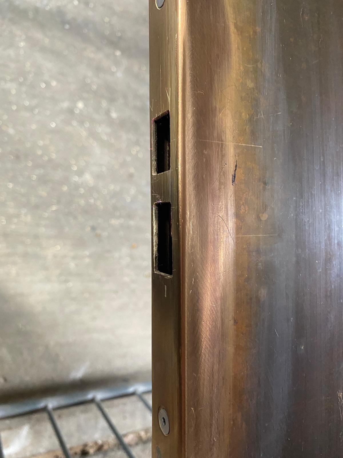 Repair of Brass Door Keep, Natural History Museum