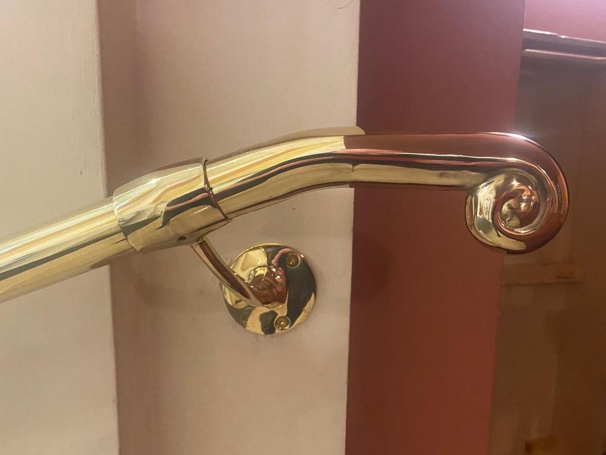 New Brass Handrail for Grade II Listed St. Peter's Eaton Square
