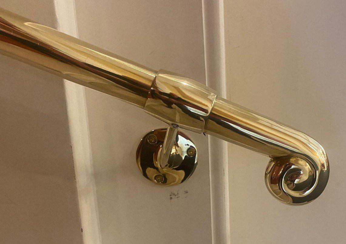 New Brass Handrail for Grade II Listed St. Peter's Eaton Square
