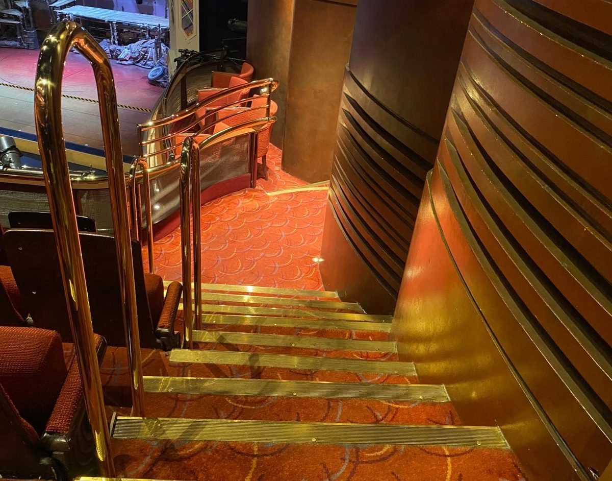 New Brass Handrails, Prince of Wales Theatre, London