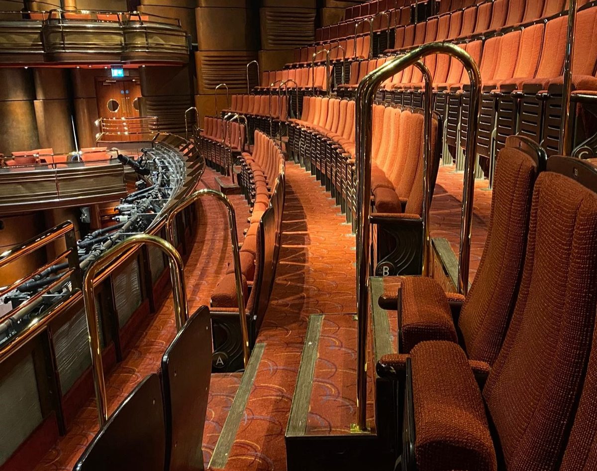 New Brass Handrails, Prince of Wales Theatre, London