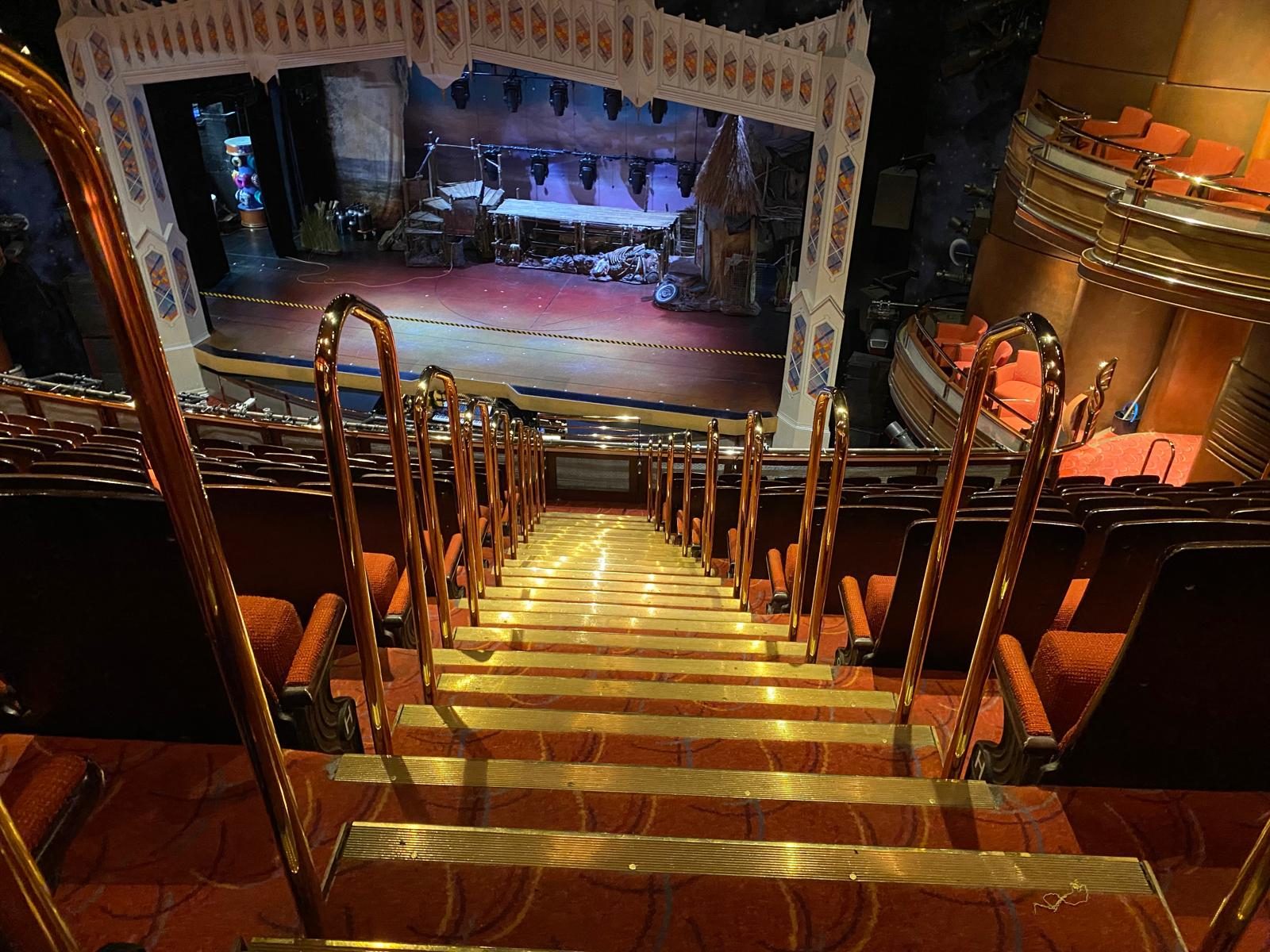 New Brass Handrails, Prince of Wales Theatre, London