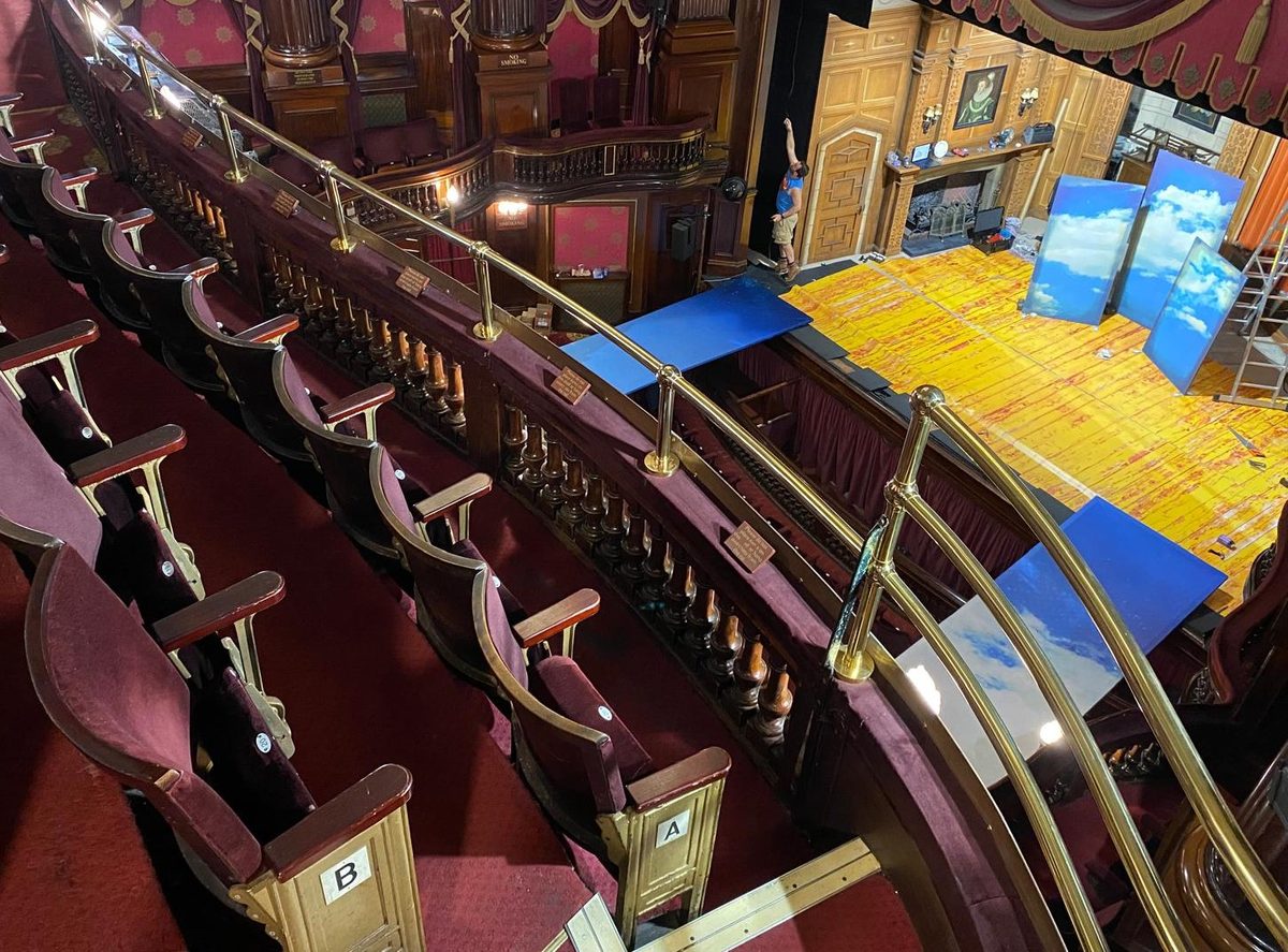 New Brass Handrails, St. Martin's Theatre, London